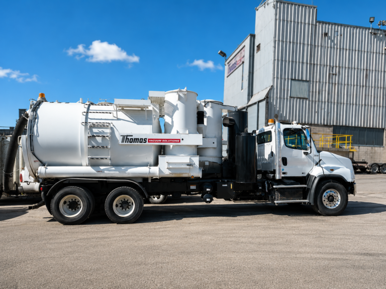 Industrial vacuum truck