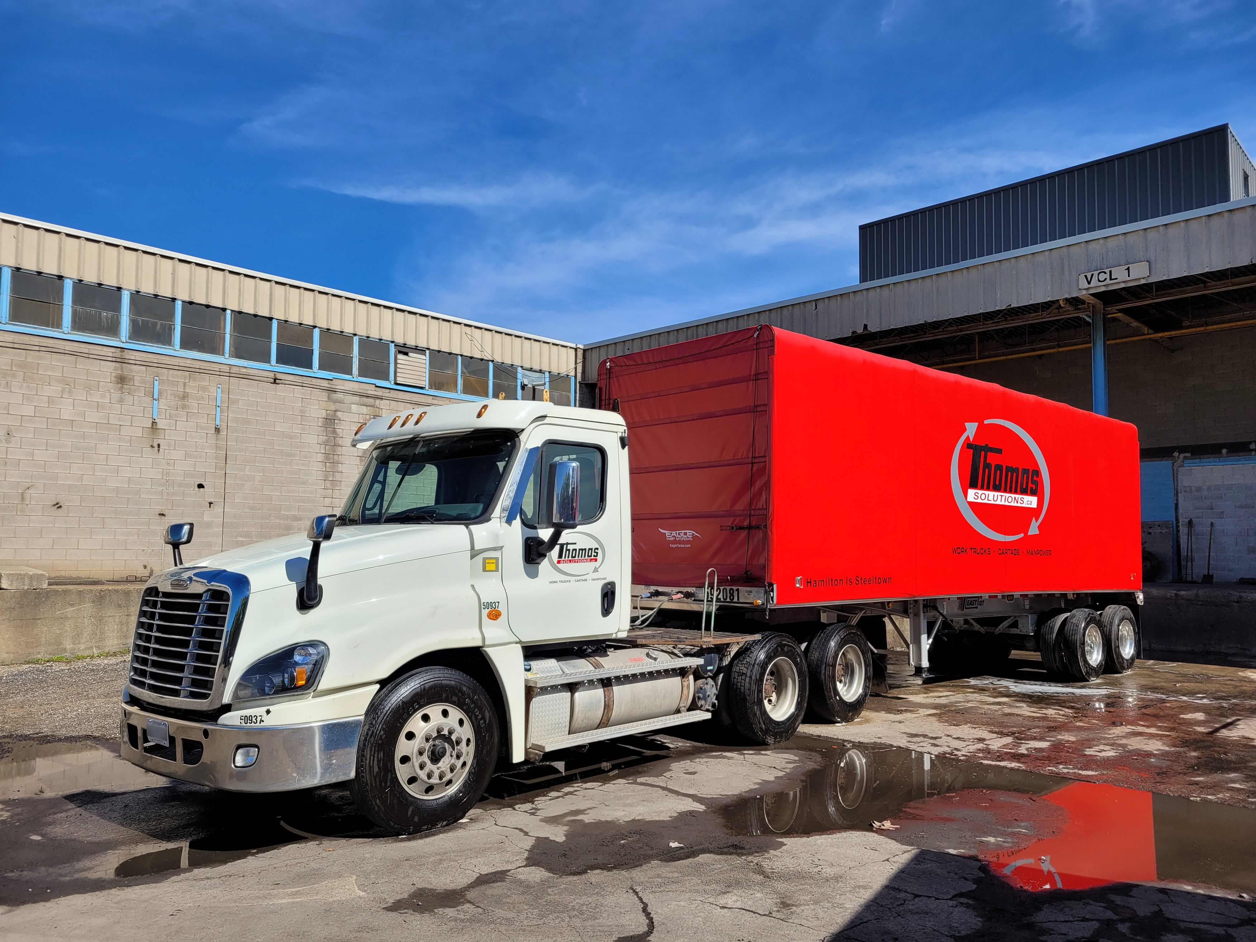 Thomas logistics trucks
