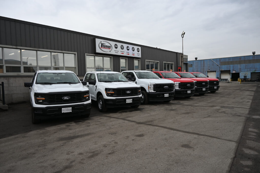 Commercial work truck rentals